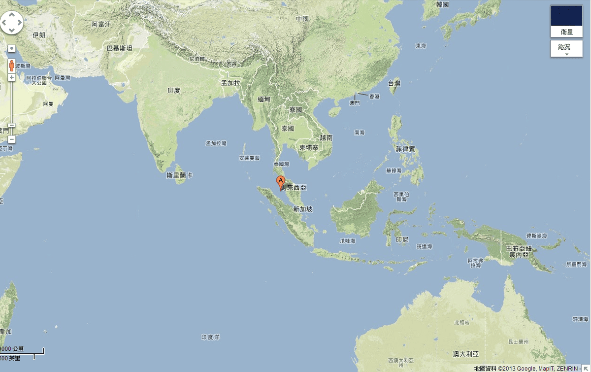 strait map strait map