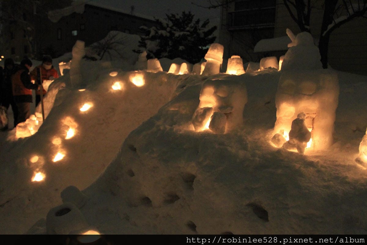 小樽散策 -堺町通/運河/手宮線 超夢幻雪燈之路!