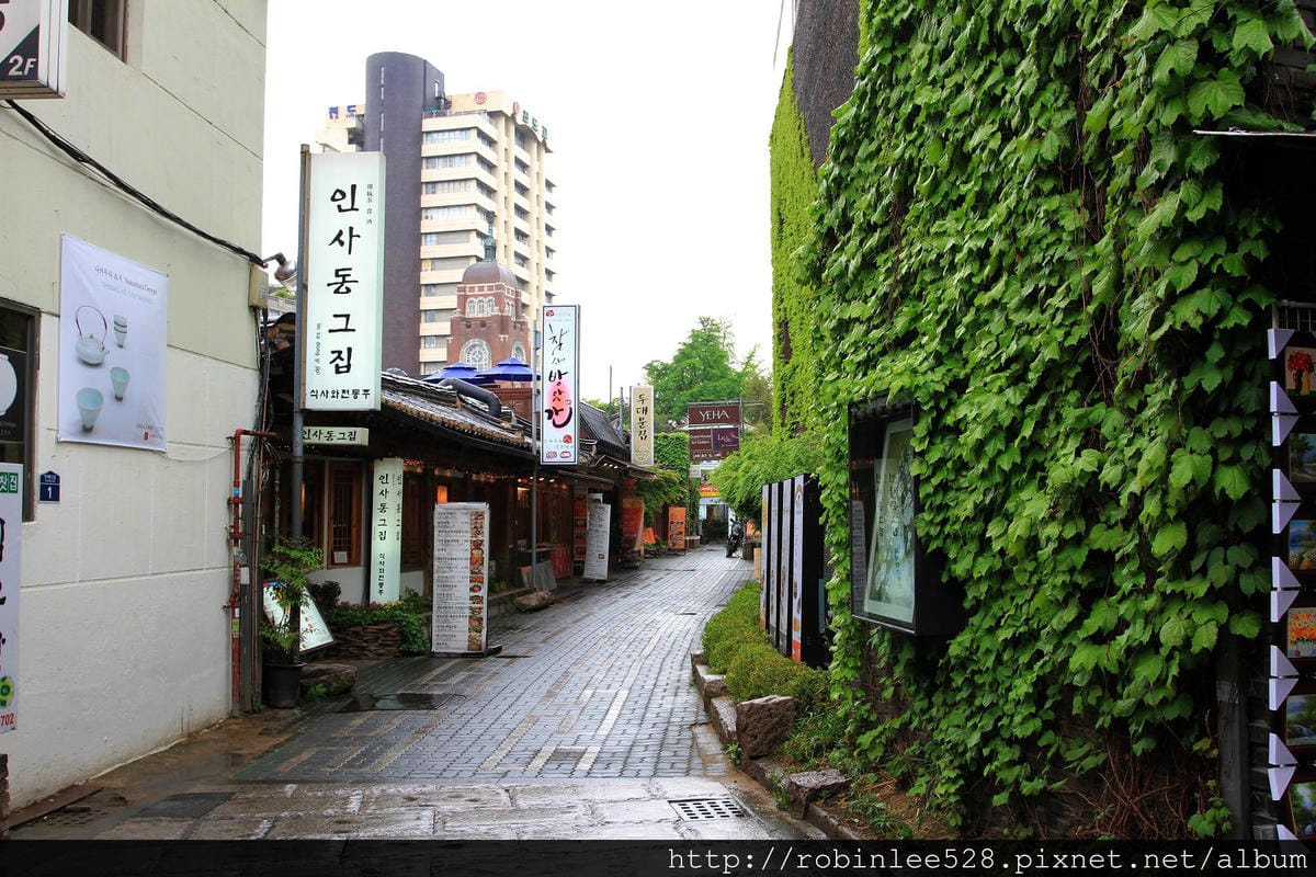 [漫步首爾]  仁寺洞  幽巷、藝文、古典之旅