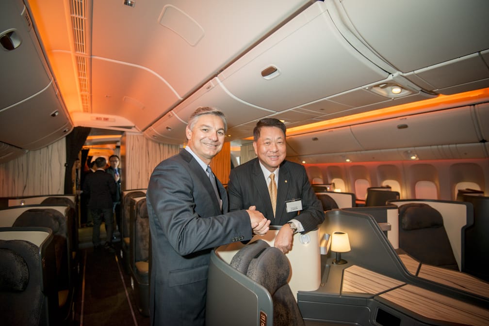 中華航空正式接收首架777-300ER客機! 客艙內裝搶先看! - 第4張圖 中華航空正式接收首架777-300ER客機! 客艙內裝搶先看!