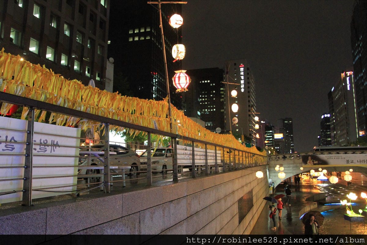 風雨無阻夜遊首爾 世宗大道+清溪川 - 第14張圖 風雨無阻夜遊首爾 世宗大道+清溪川