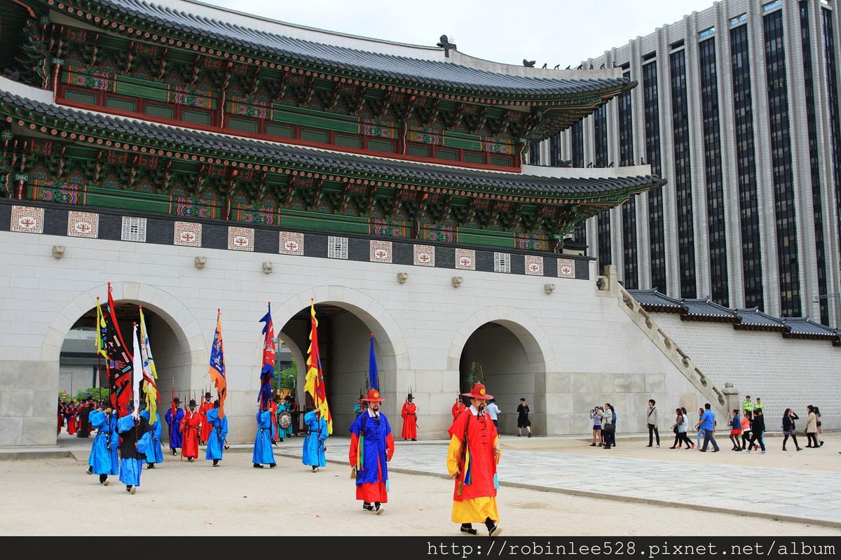 首爾 景福宮 -守門將交接儀式/服裝體驗