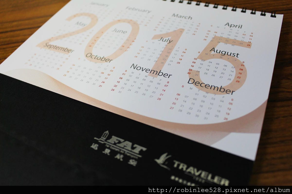 [開箱] 遠東航空 2015年月曆