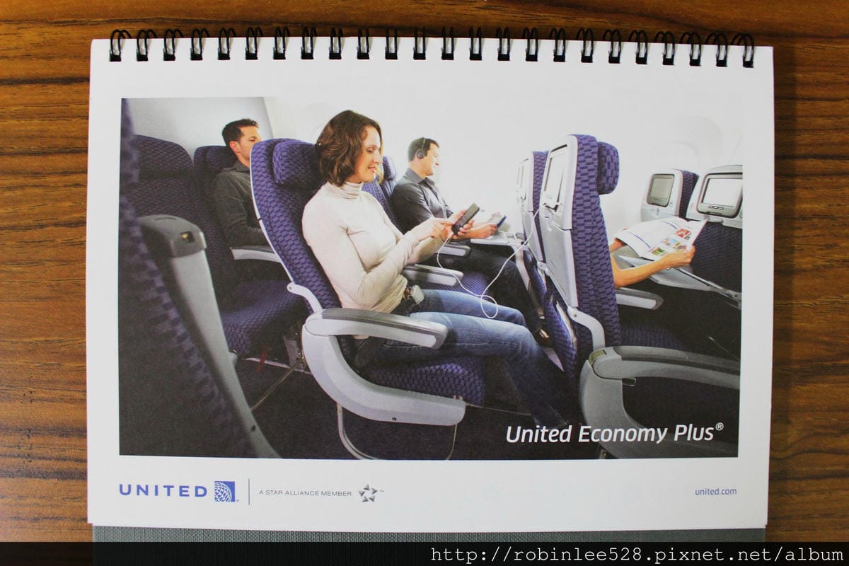 [開箱] 聯合航空 2015年月曆