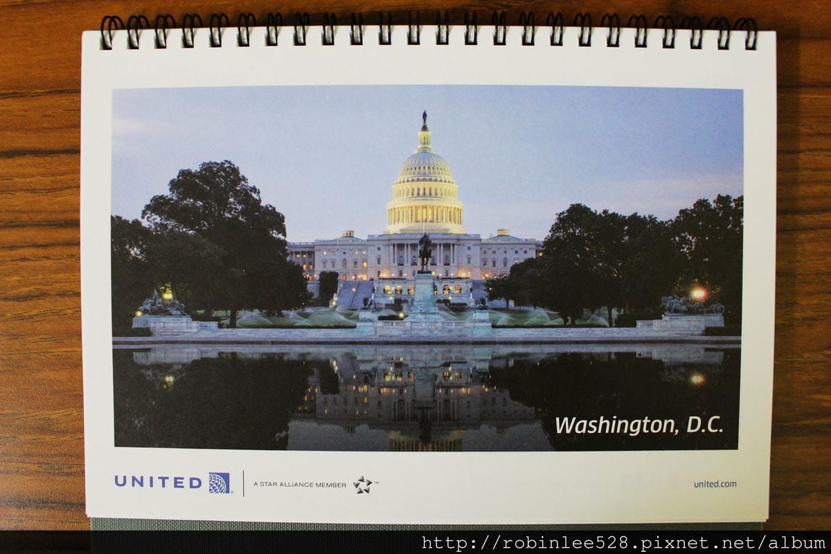 [開箱] 聯合航空 2015年月曆