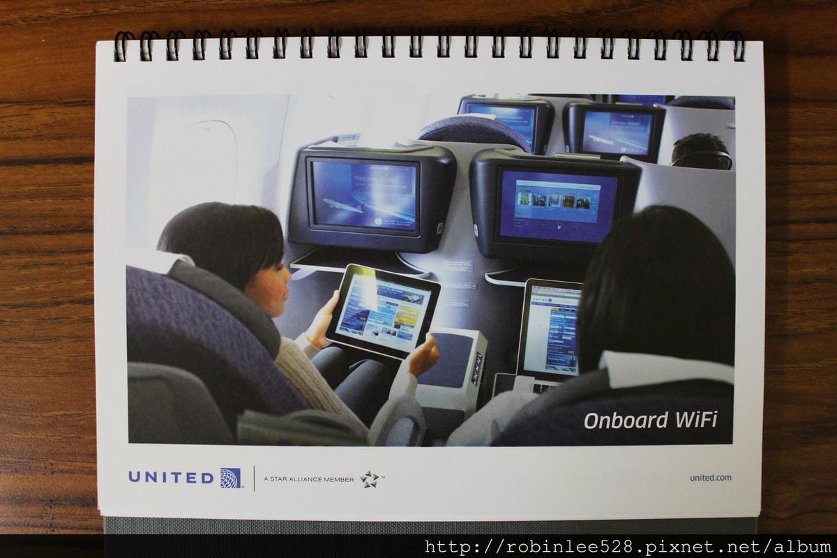 [開箱] 聯合航空 2015年月曆