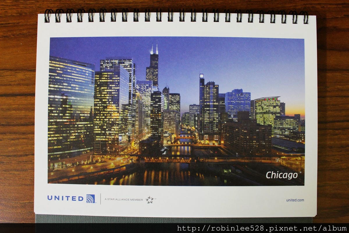[開箱] 聯合航空 2015年月曆