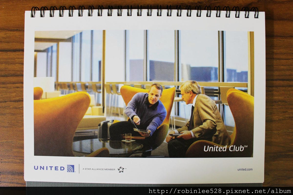 [開箱] 聯合航空 2015年月曆
