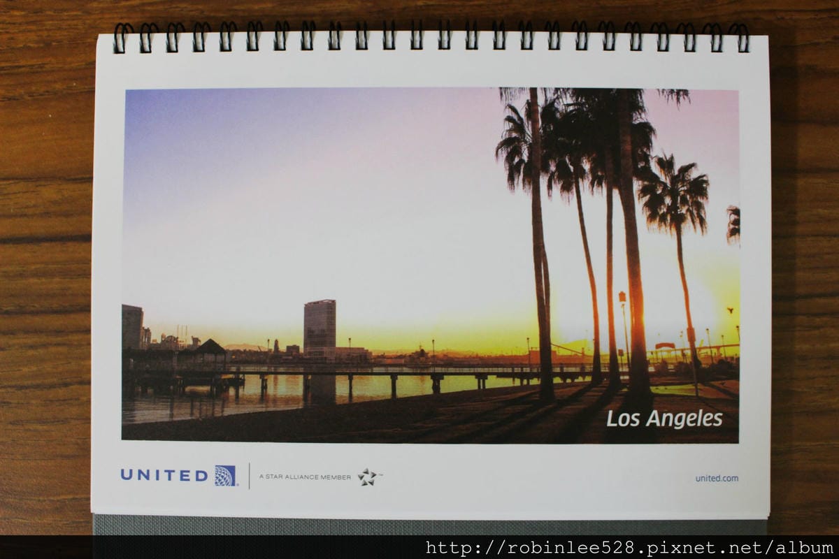 [開箱] 聯合航空 2015年月曆