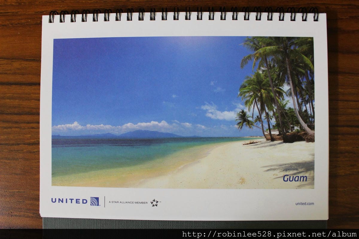 [開箱] 聯合航空 2015年月曆