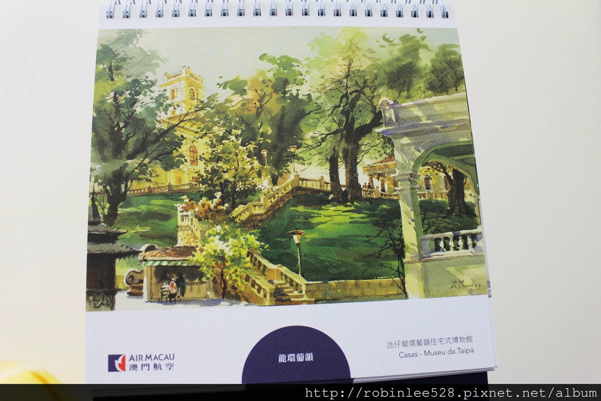 [開箱] 澳門航空 2015年月曆