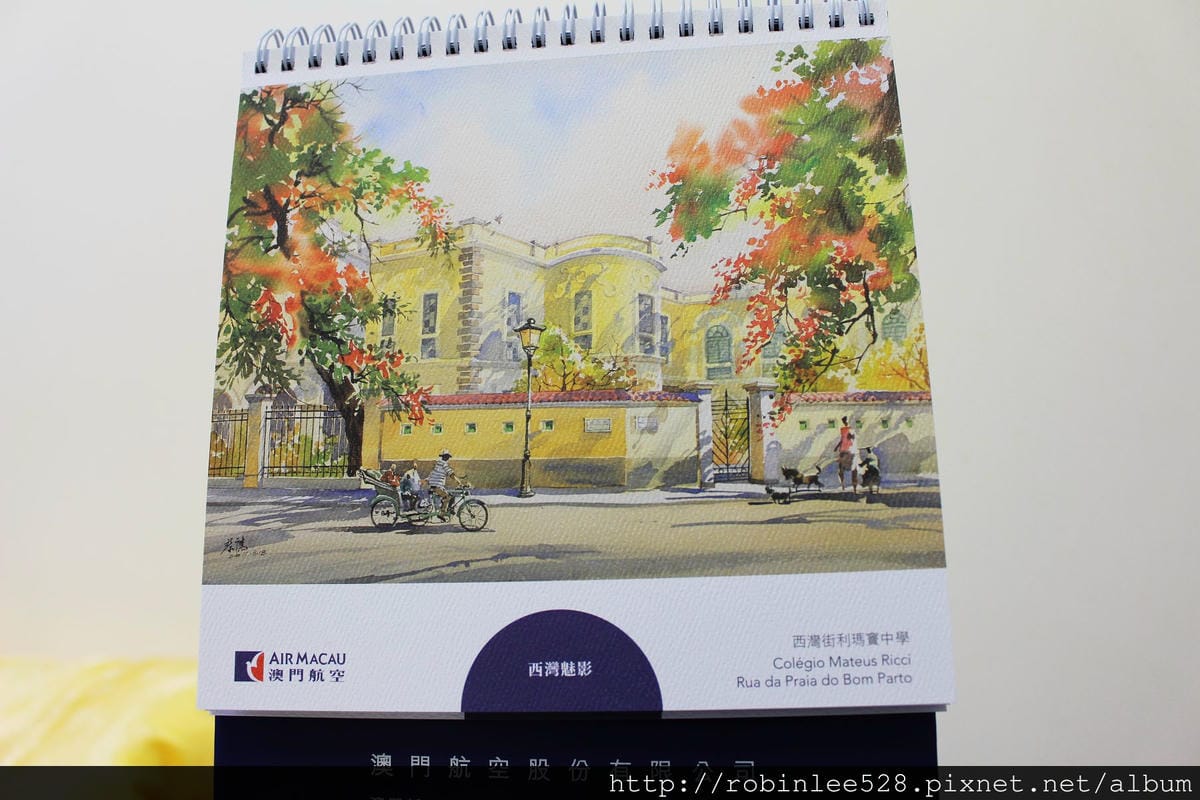 [開箱] 澳門航空 2015年月曆