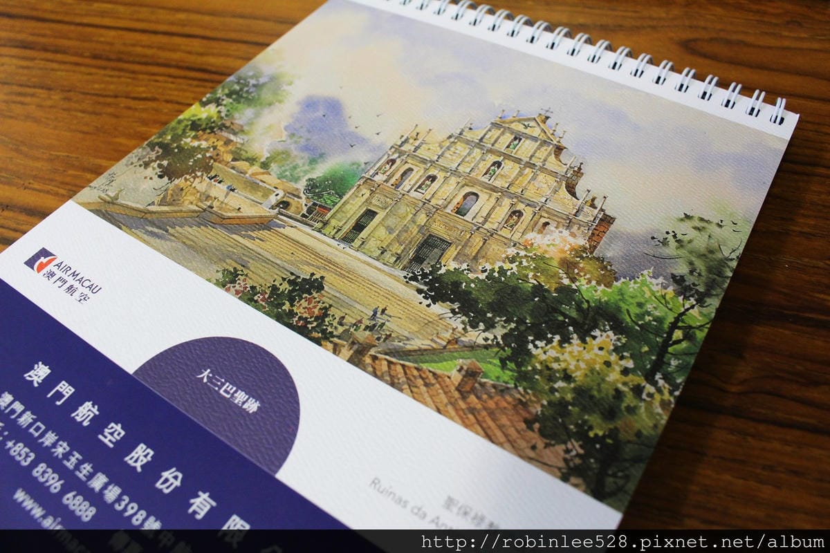 [開箱] 澳門航空 2015年月曆
