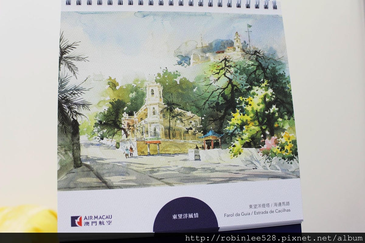 [開箱] 澳門航空 2015年月曆