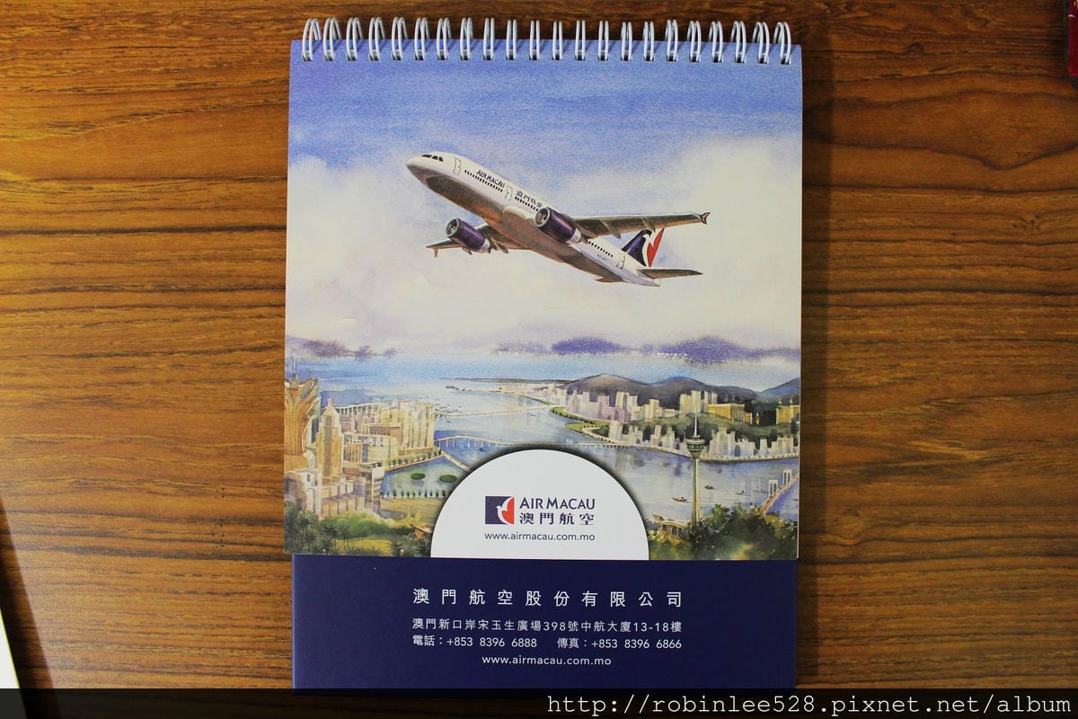 [開箱] 澳門航空 2015年月曆