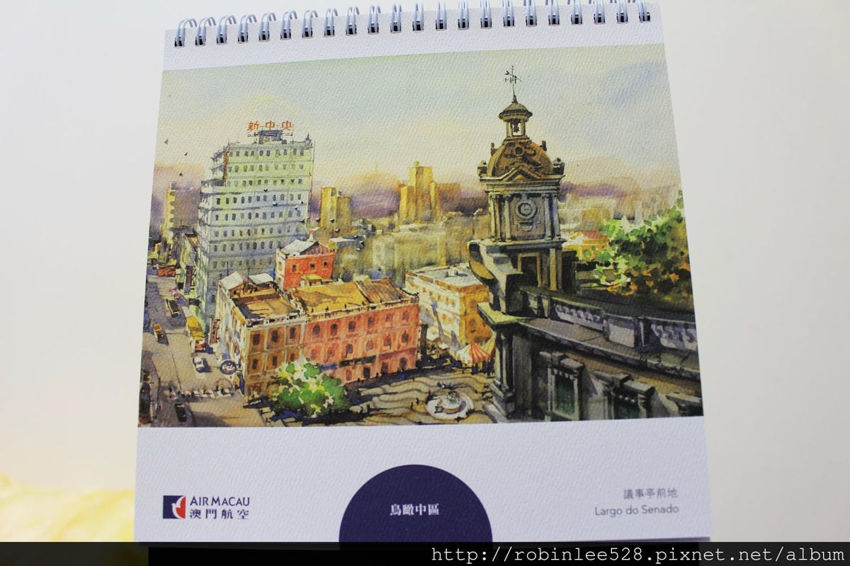 [開箱] 澳門航空 2015年月曆
