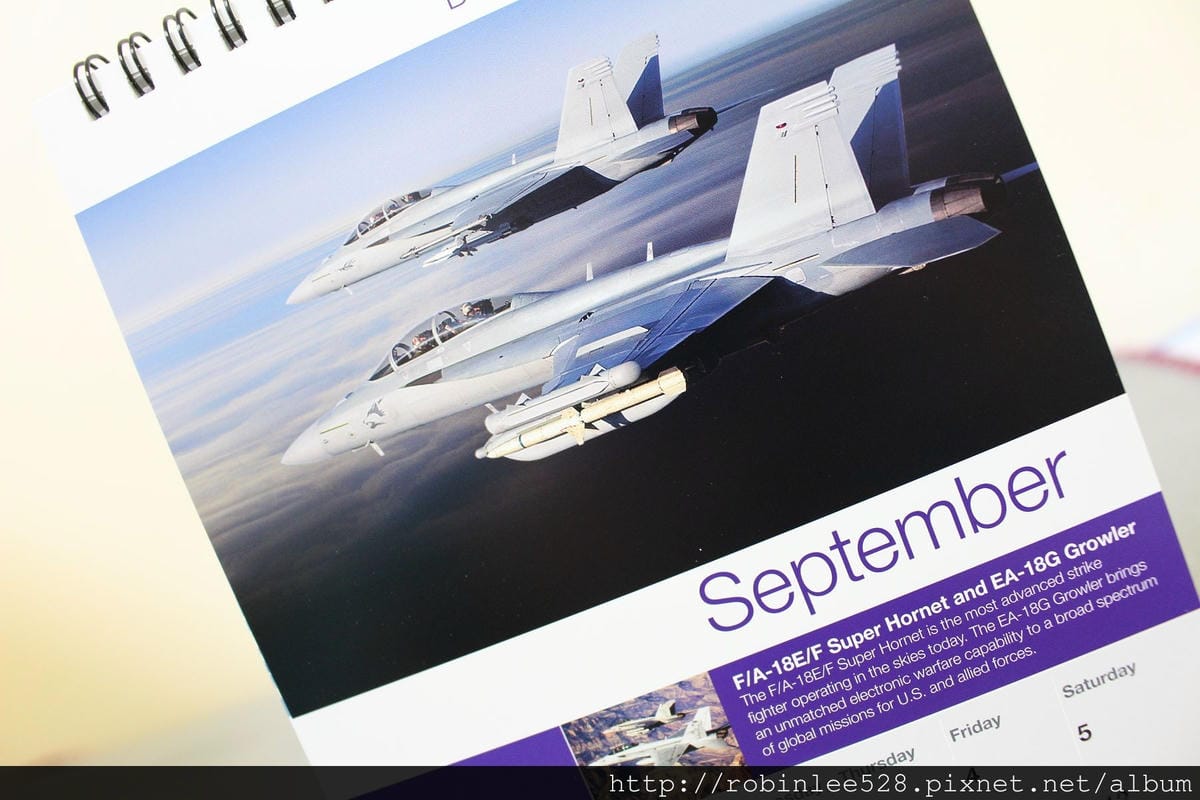 [開箱] 波音Boeing 2015年月曆