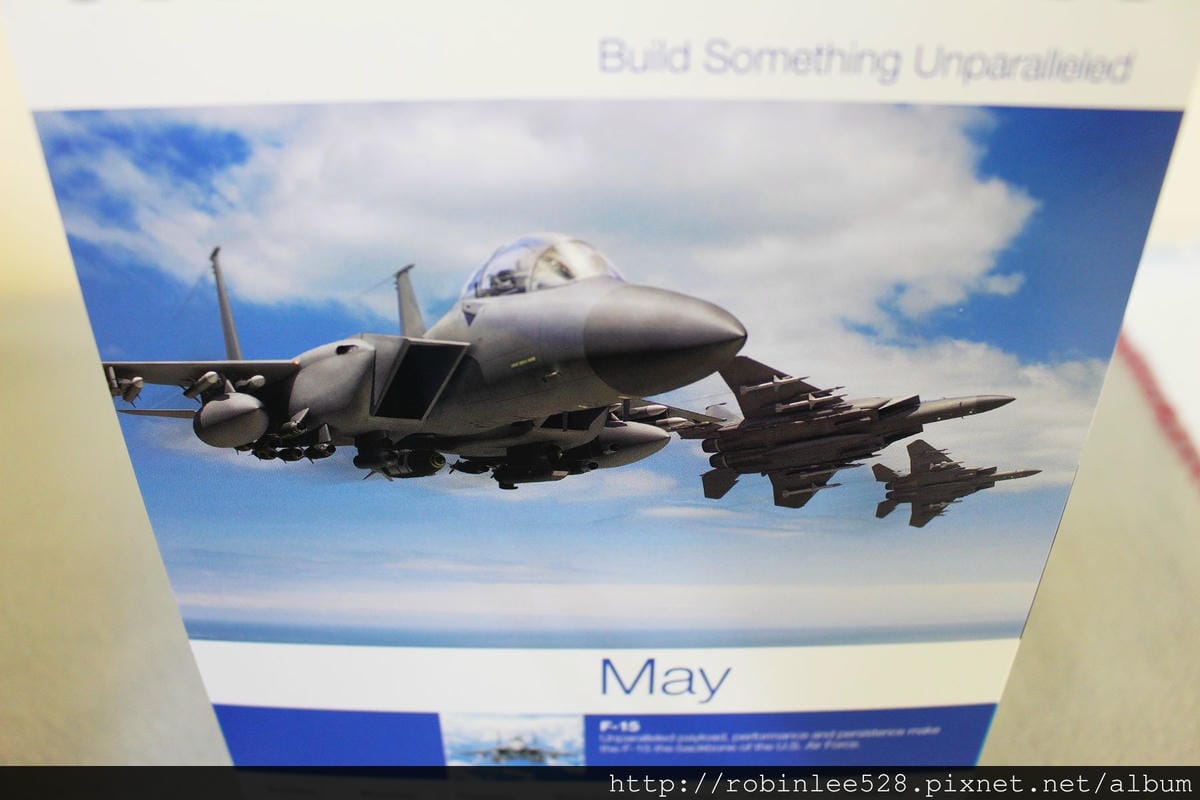 [開箱] 波音Boeing 2015年月曆