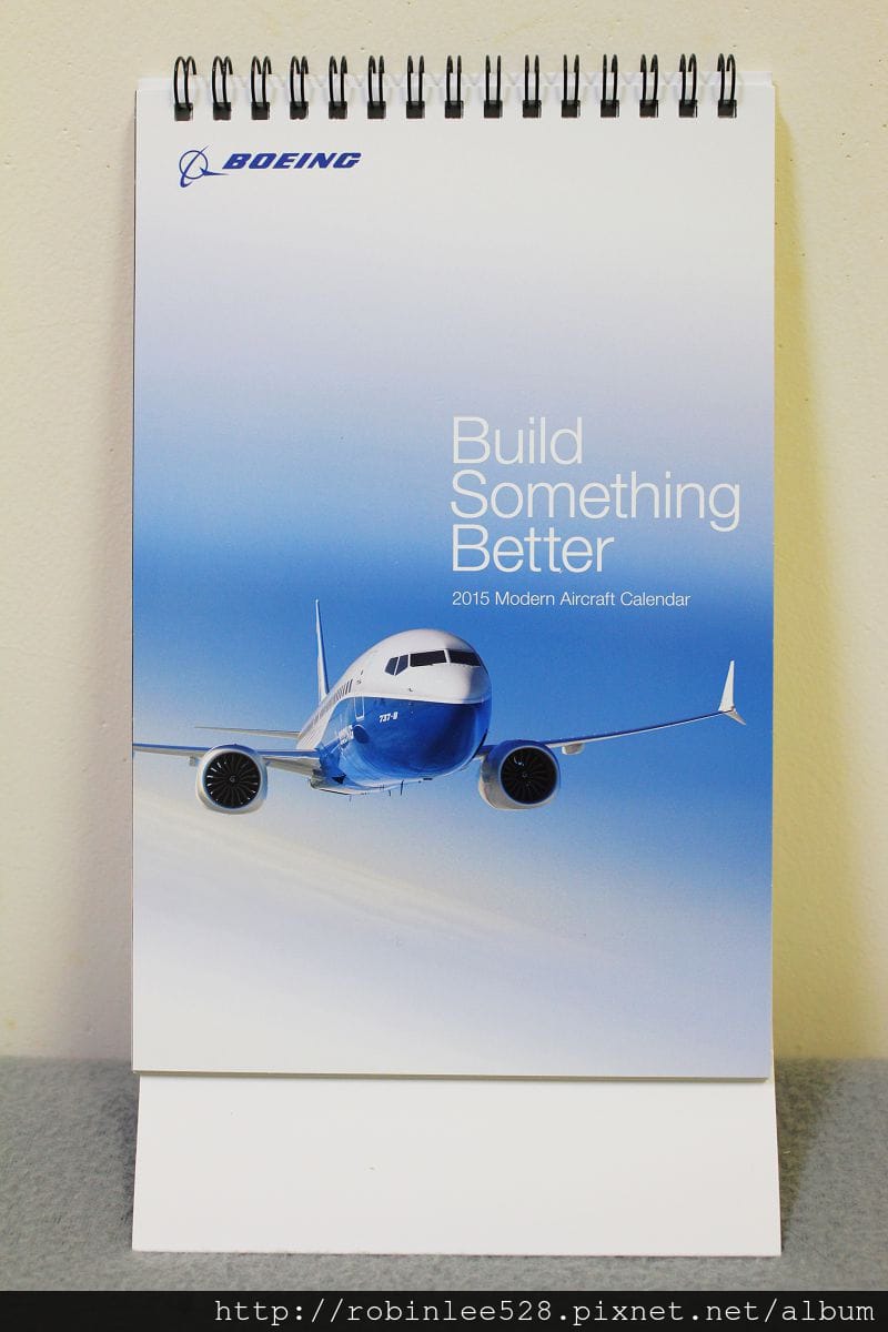 [開箱] 波音Boeing 2015年月曆
