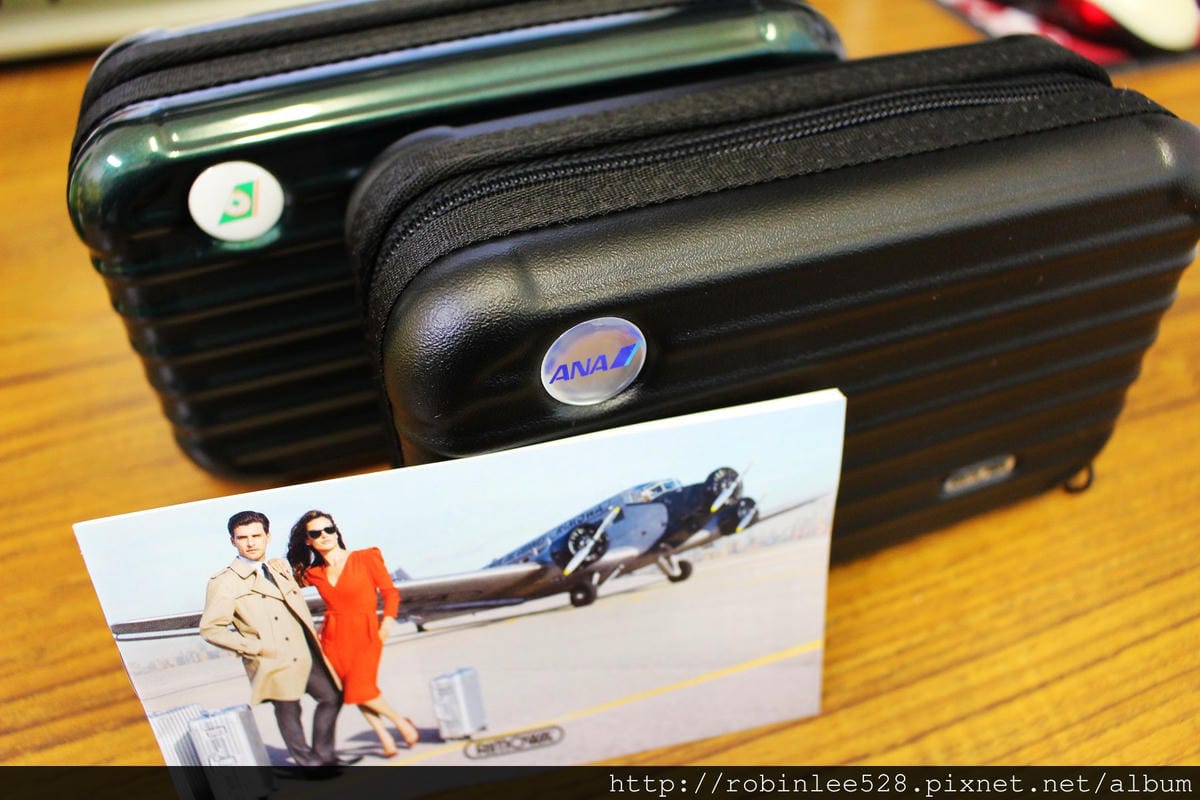 [開箱] 全日空ANA 新長程線頭等艙 RIMOWA過夜包