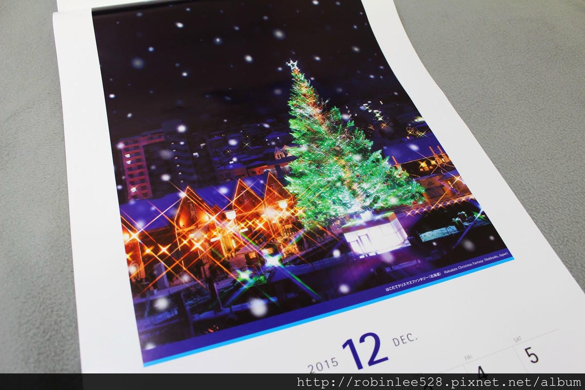 [開箱] ANA全日空 2015年月曆