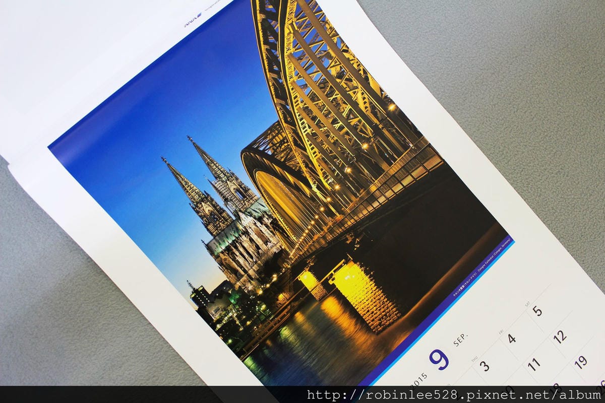 [開箱] ANA全日空 2015年月曆