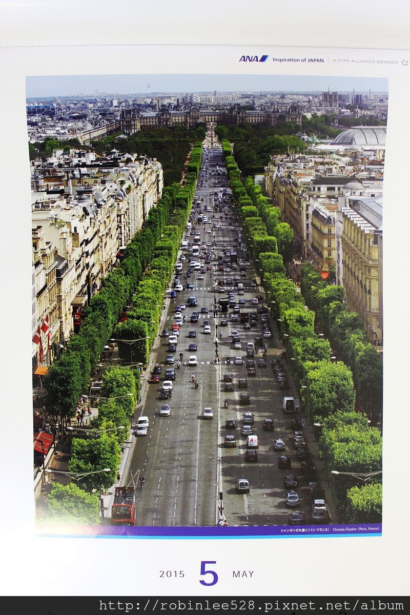 [開箱] ANA全日空 2015年月曆