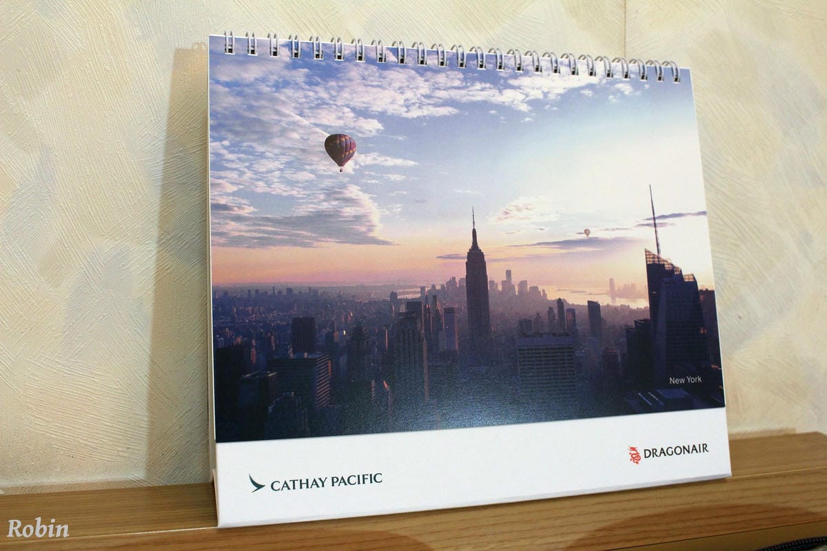 [開箱] 國泰航空 2015年月曆