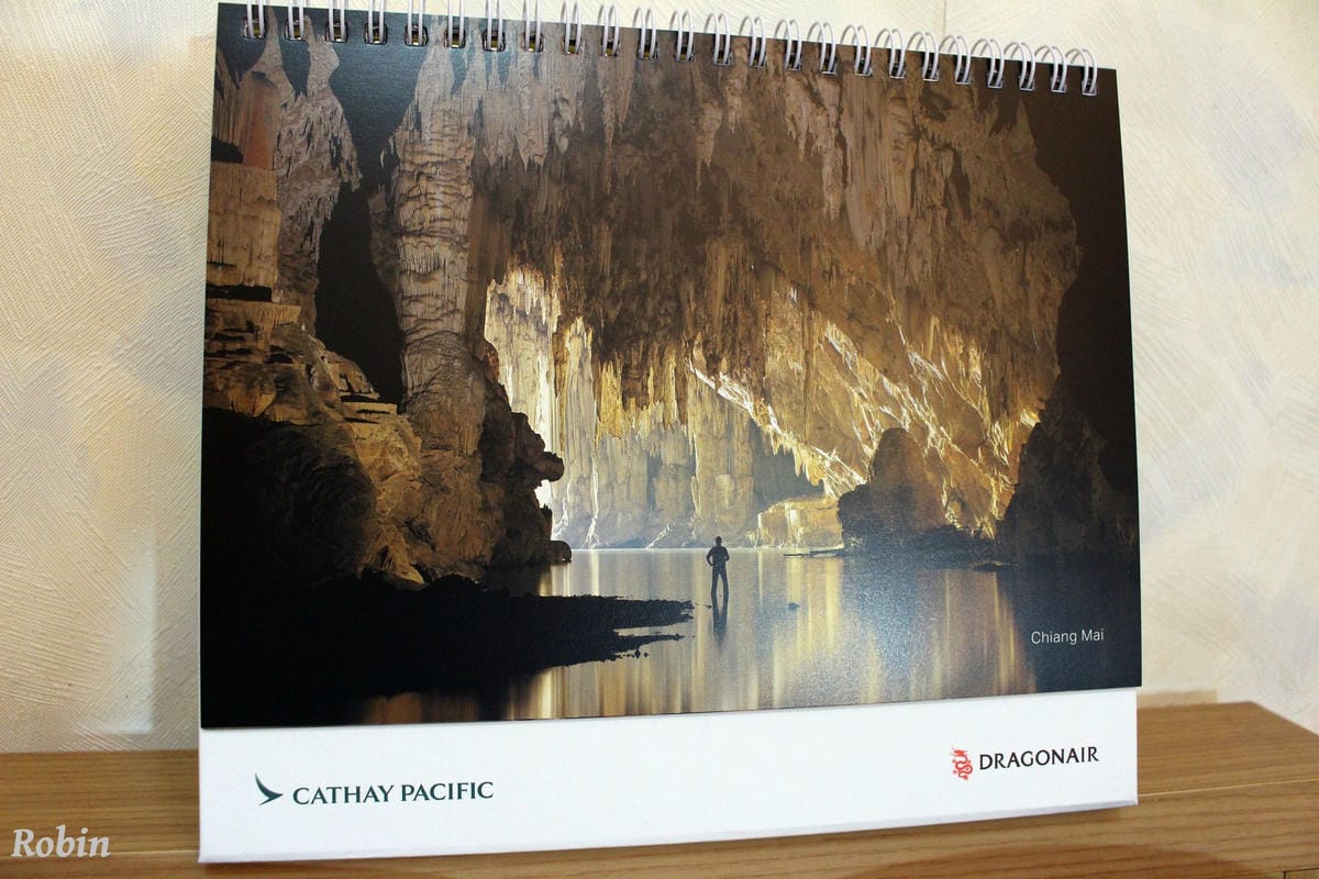 [開箱] 國泰航空 2015年月曆