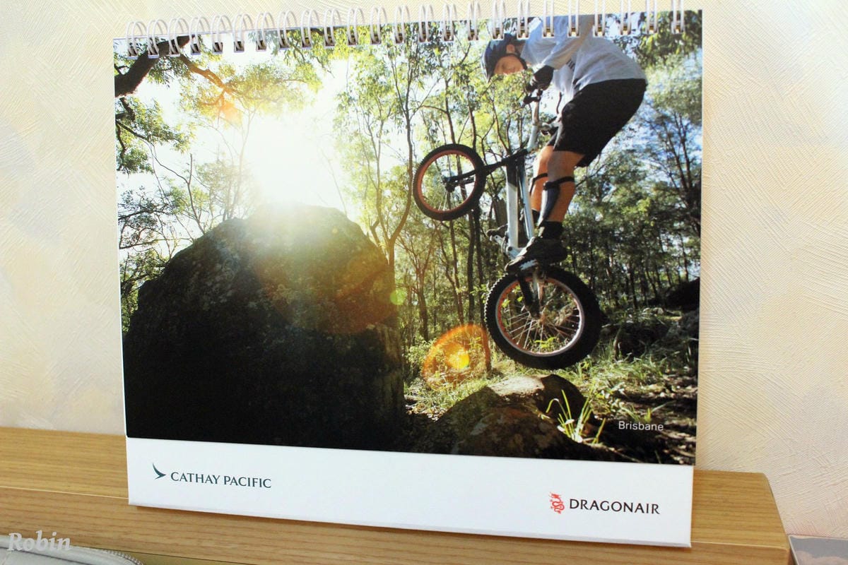 [開箱] 國泰航空 2015年月曆