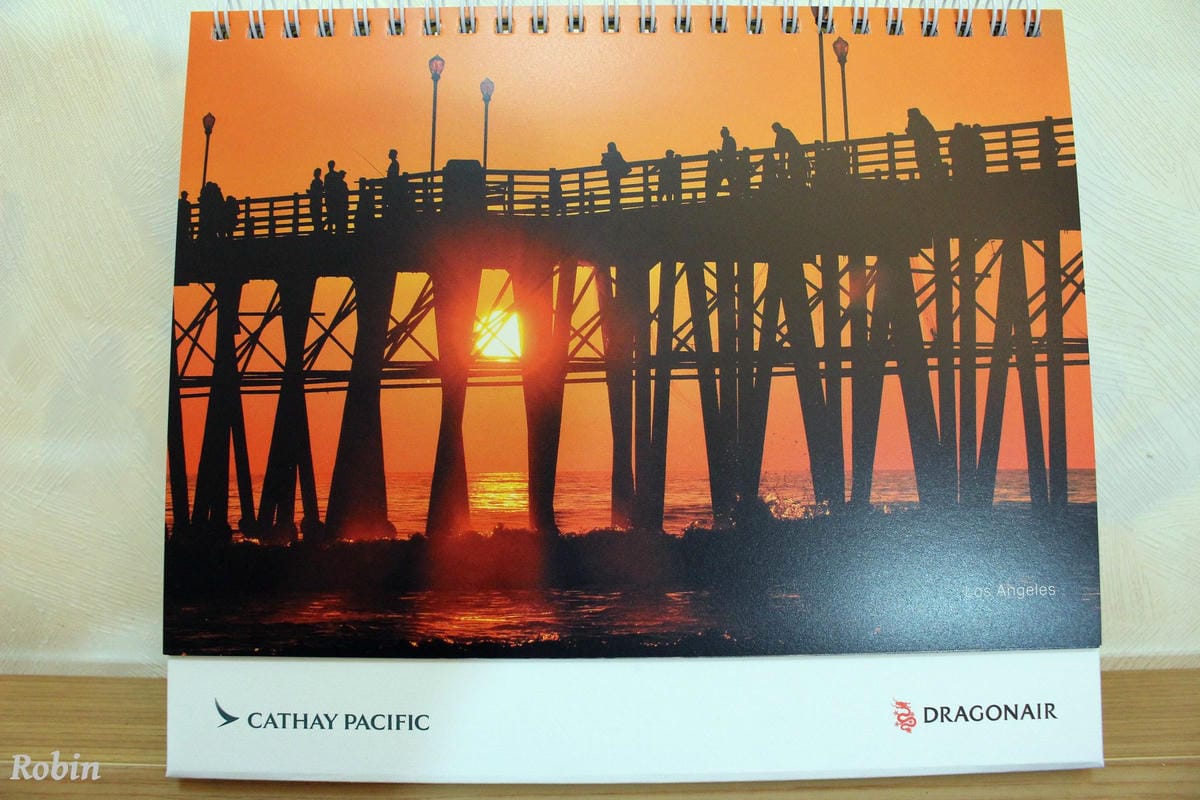 [開箱] 國泰航空 2015年月曆