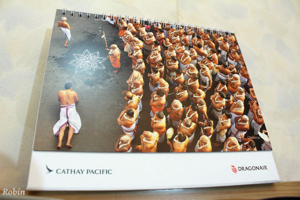 [開箱] 國泰航空 2015年月曆