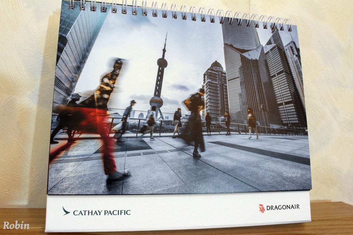 [開箱] 國泰航空 2015年月曆