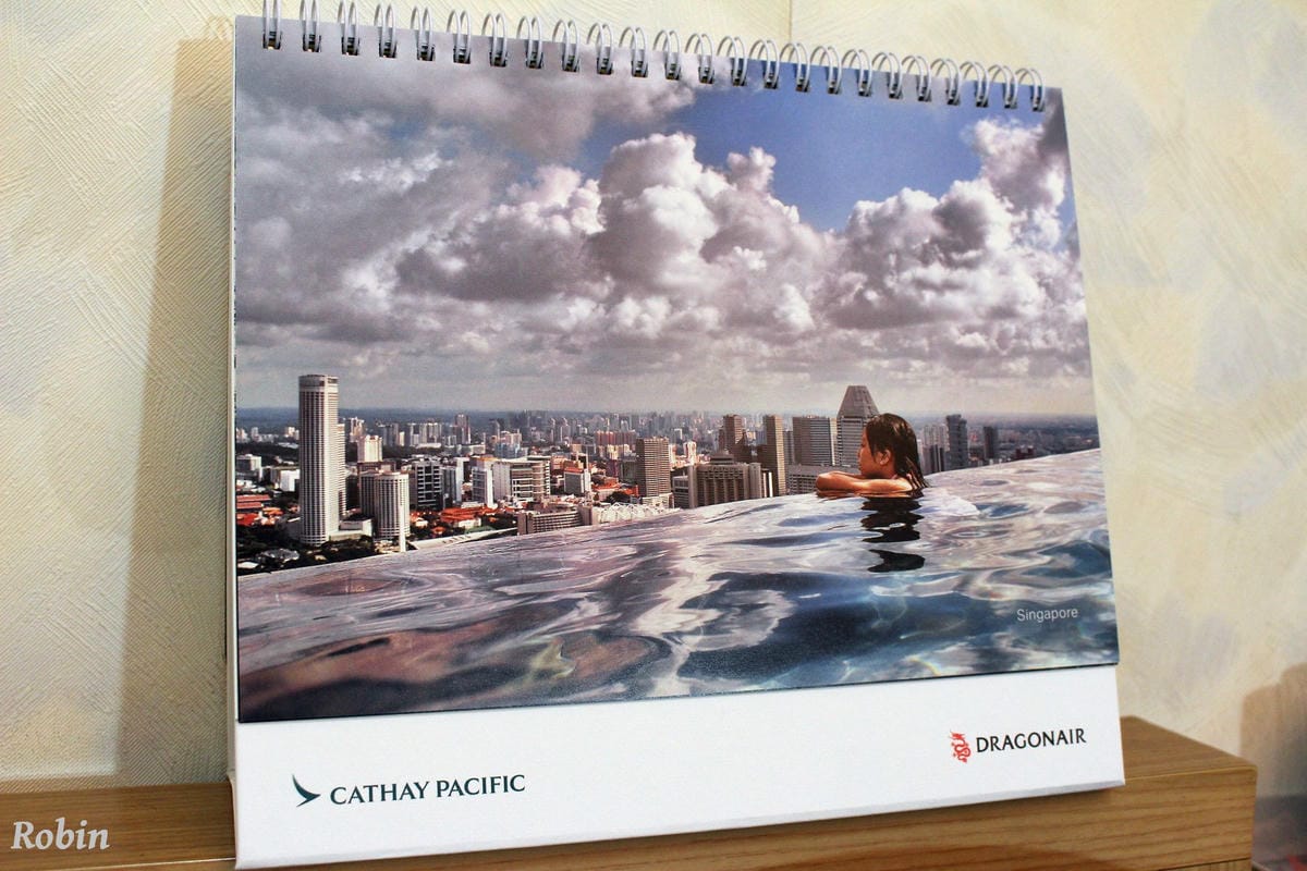[開箱] 國泰航空 2015年月曆