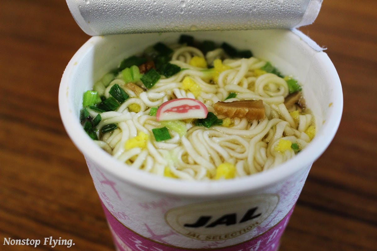 航空迷日本必敗–JAL日本航空經典”De Sky”杯麵