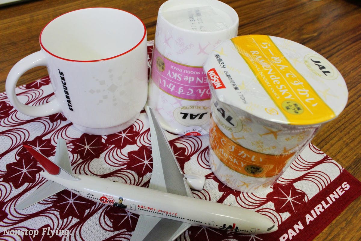 航空迷日本必敗–JAL日本航空經典”De Sky”杯麵