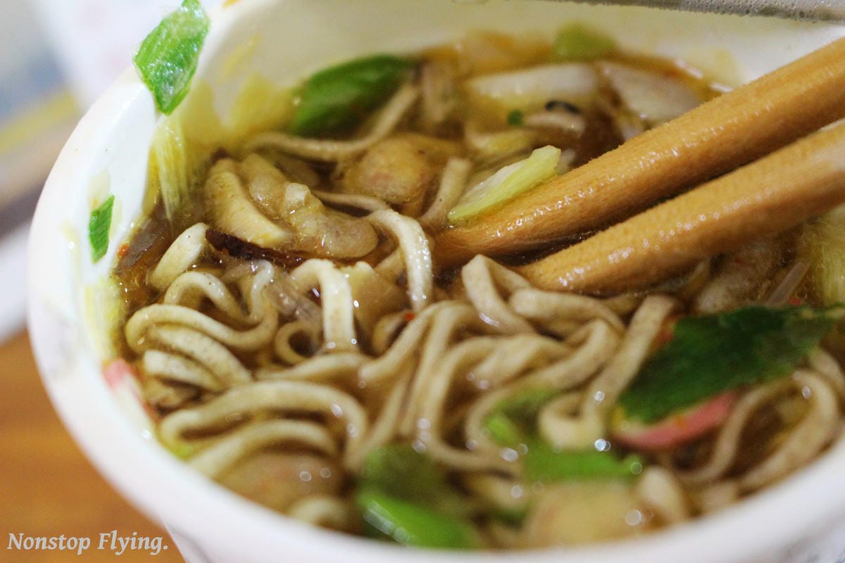 航空迷日本必敗–JAL日本航空經典”De Sky”杯麵