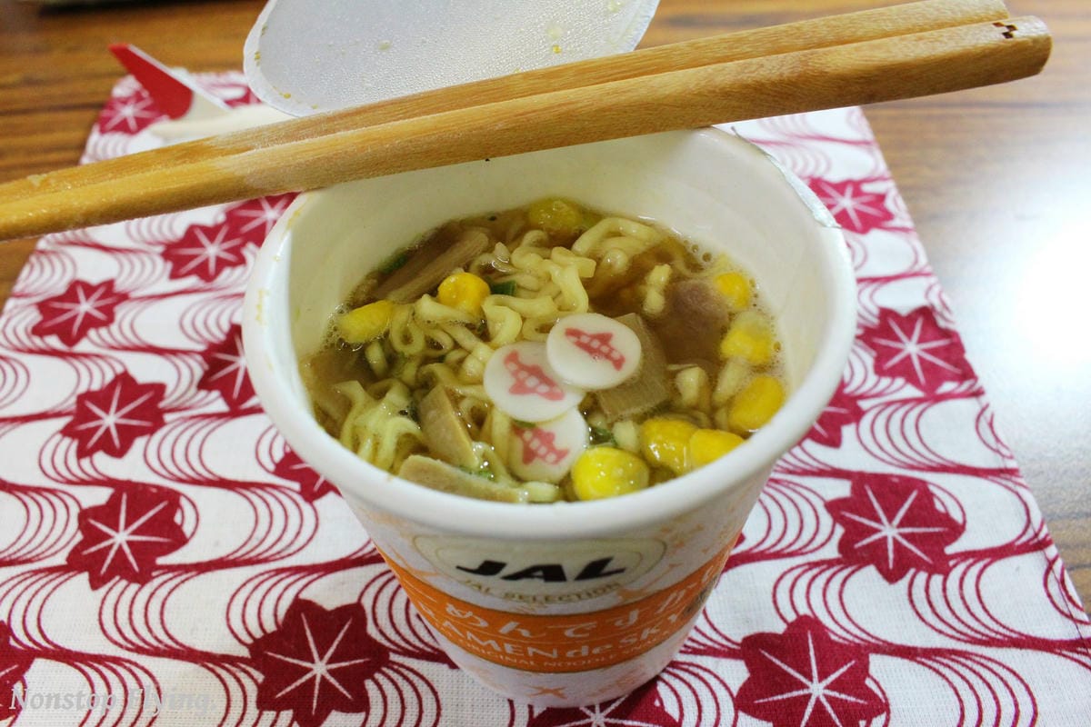 航空迷日本必敗–JAL日本航空經典”De Sky”杯麵