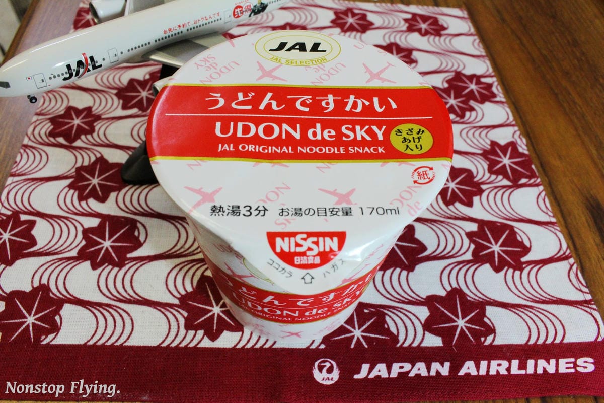 航空迷日本必敗–JAL日本航空經典”De Sky”杯麵
