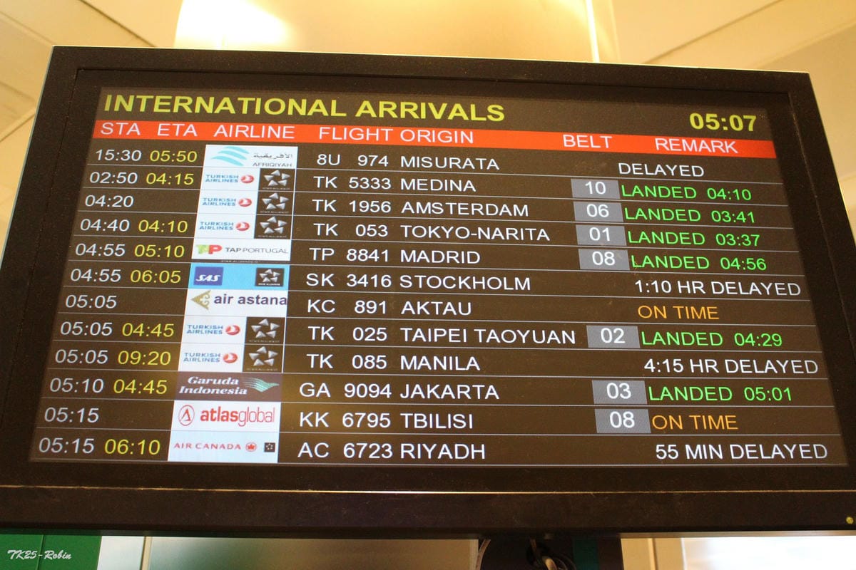 2015.5.16 土耳其航空TK25 台北TPE-伊斯坦堡IST 飛行記錄