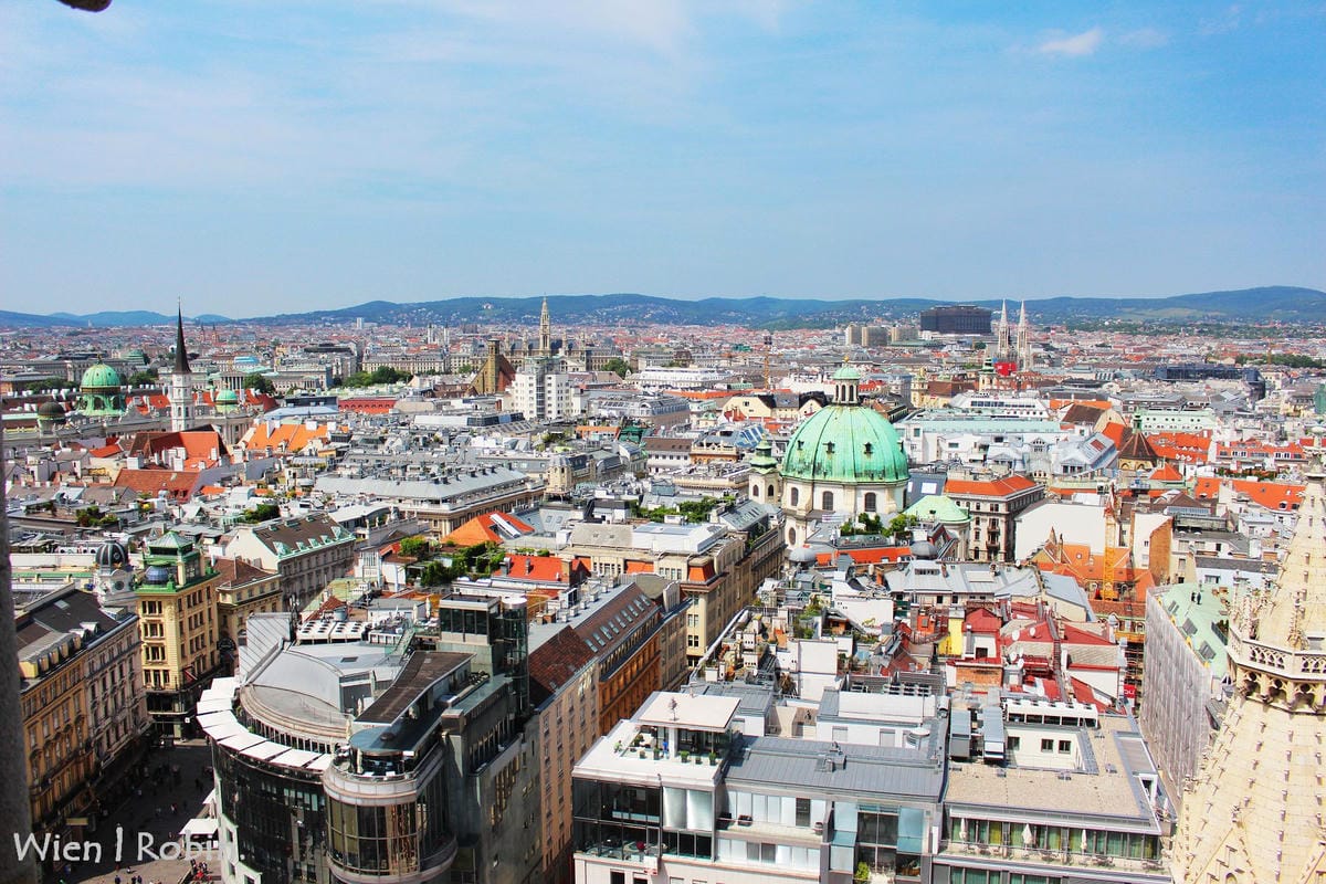 [奧地利] 維也納 聖史蒂芬教堂Stephansdom 市區最佳觀景點