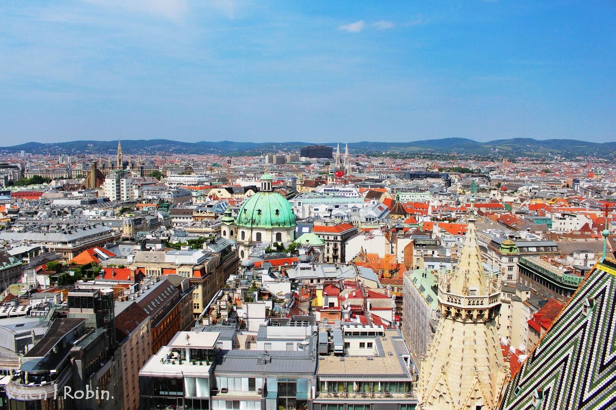 [奧地利] 維也納 聖史蒂芬教堂Stephansdom 市區最佳觀景點