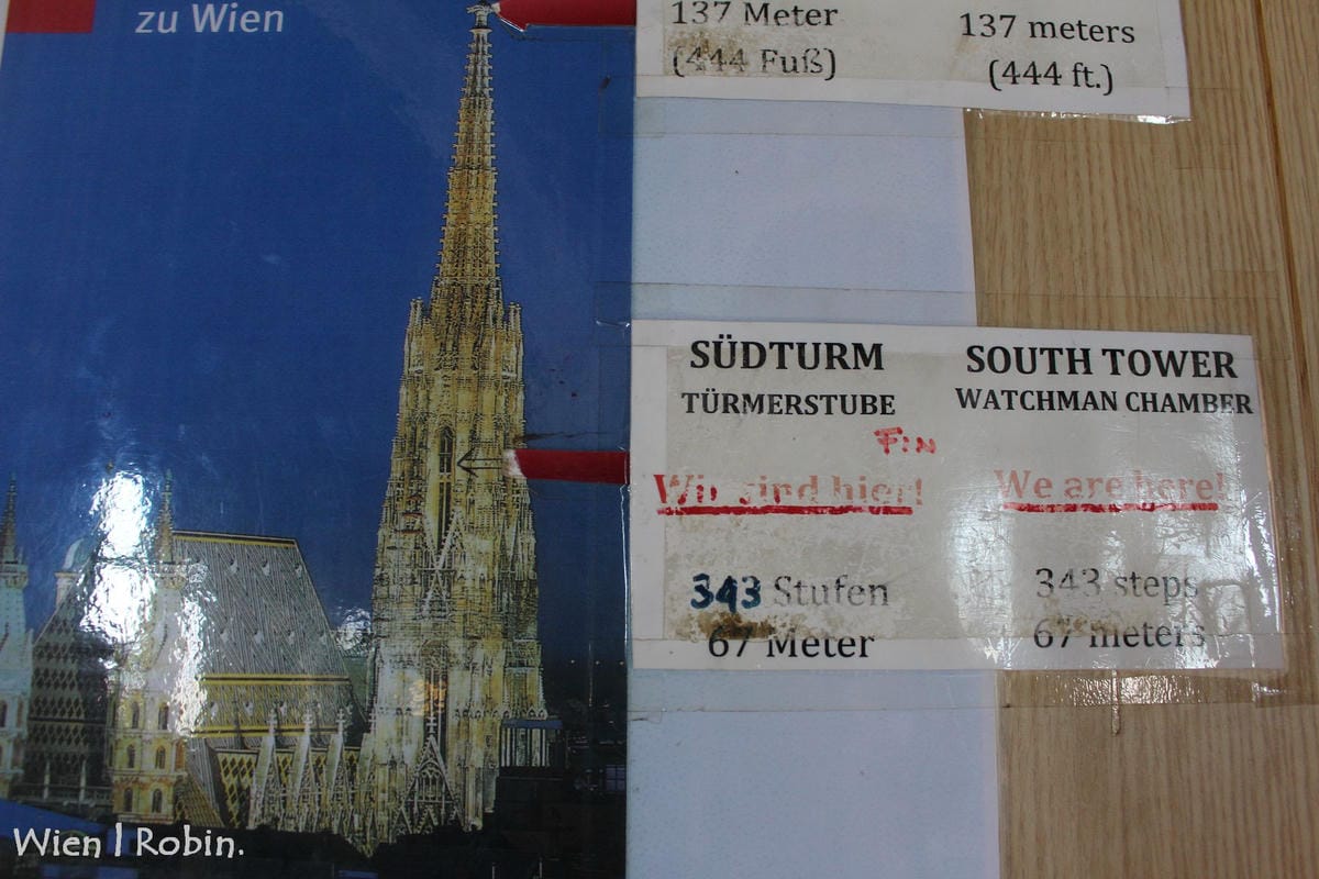 [奧地利] 維也納 聖史蒂芬教堂Stephansdom 市區最佳觀景點