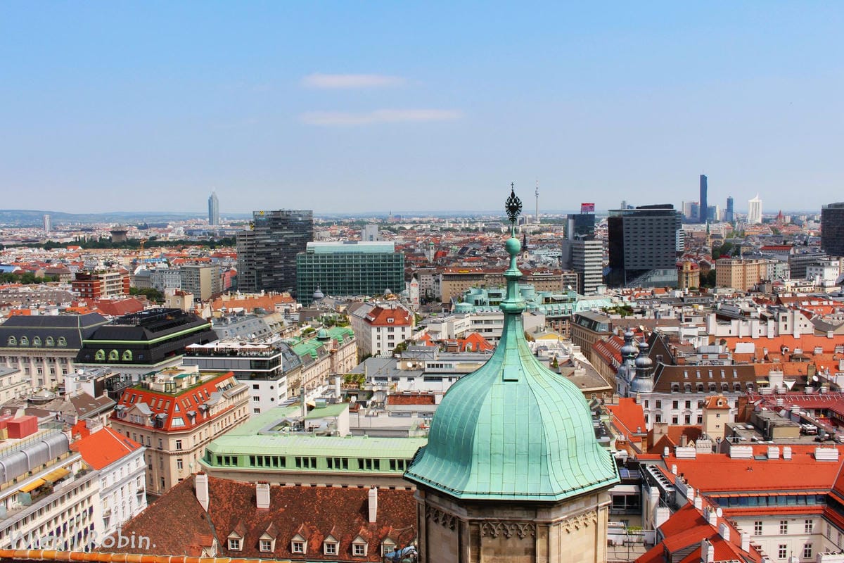 [奧地利] 維也納 聖史蒂芬教堂Stephansdom 市區最佳觀景點