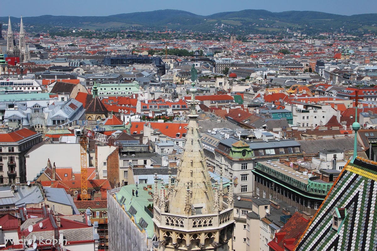 [奧地利] 維也納 聖史蒂芬教堂Stephansdom 市區最佳觀景點