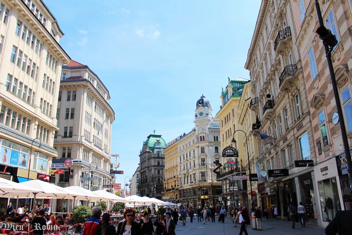[奧地利] 維也納 格拉本大街 Graben -精品街+黑死病紀念柱