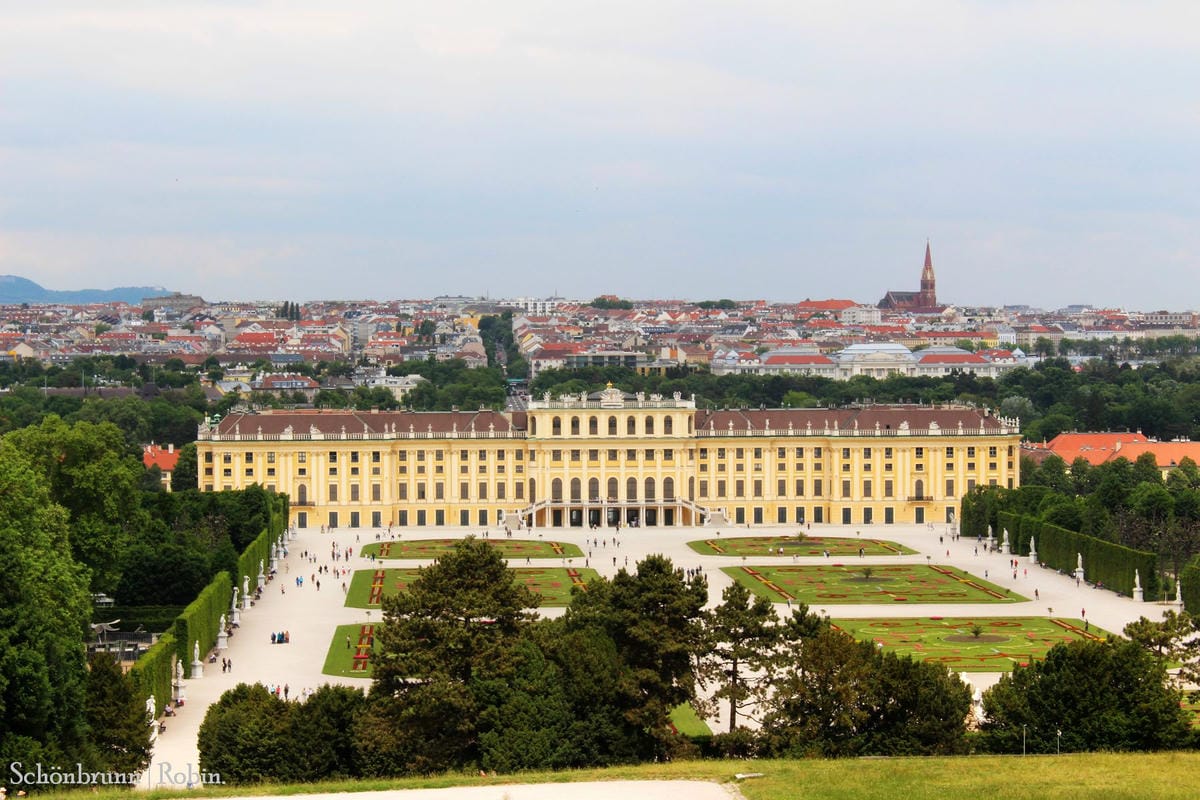 [奧地利] 維也納 美泉宮(熊布朗宮)Schönbrunn -遊園全記錄! 含地圖、門票資訊詳細介紹.