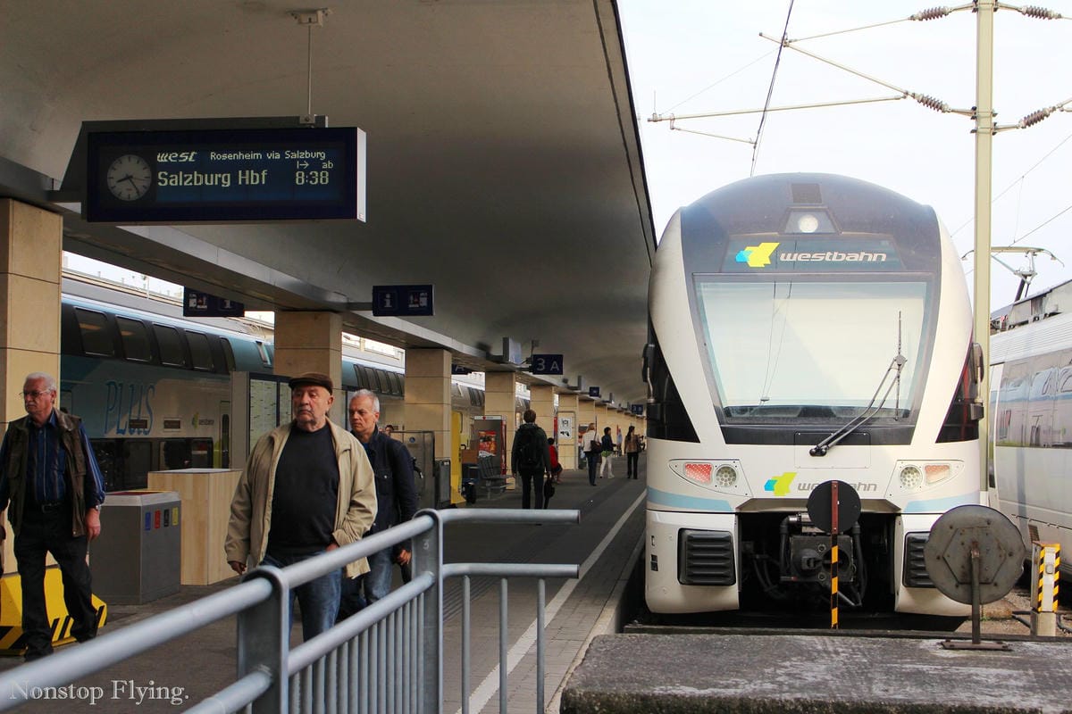 [奧地利] 維也納-薩爾斯堡 往返交通推薦 Westbahn民營火車 -乾淨、便捷、爽用免費Wi-Fi!