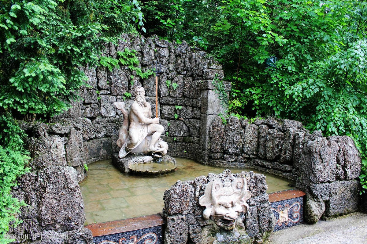 [奧地利] 薩爾斯堡 Salzburg 海布倫宮(超high機關噴泉、真善美場景)+莫札特故居