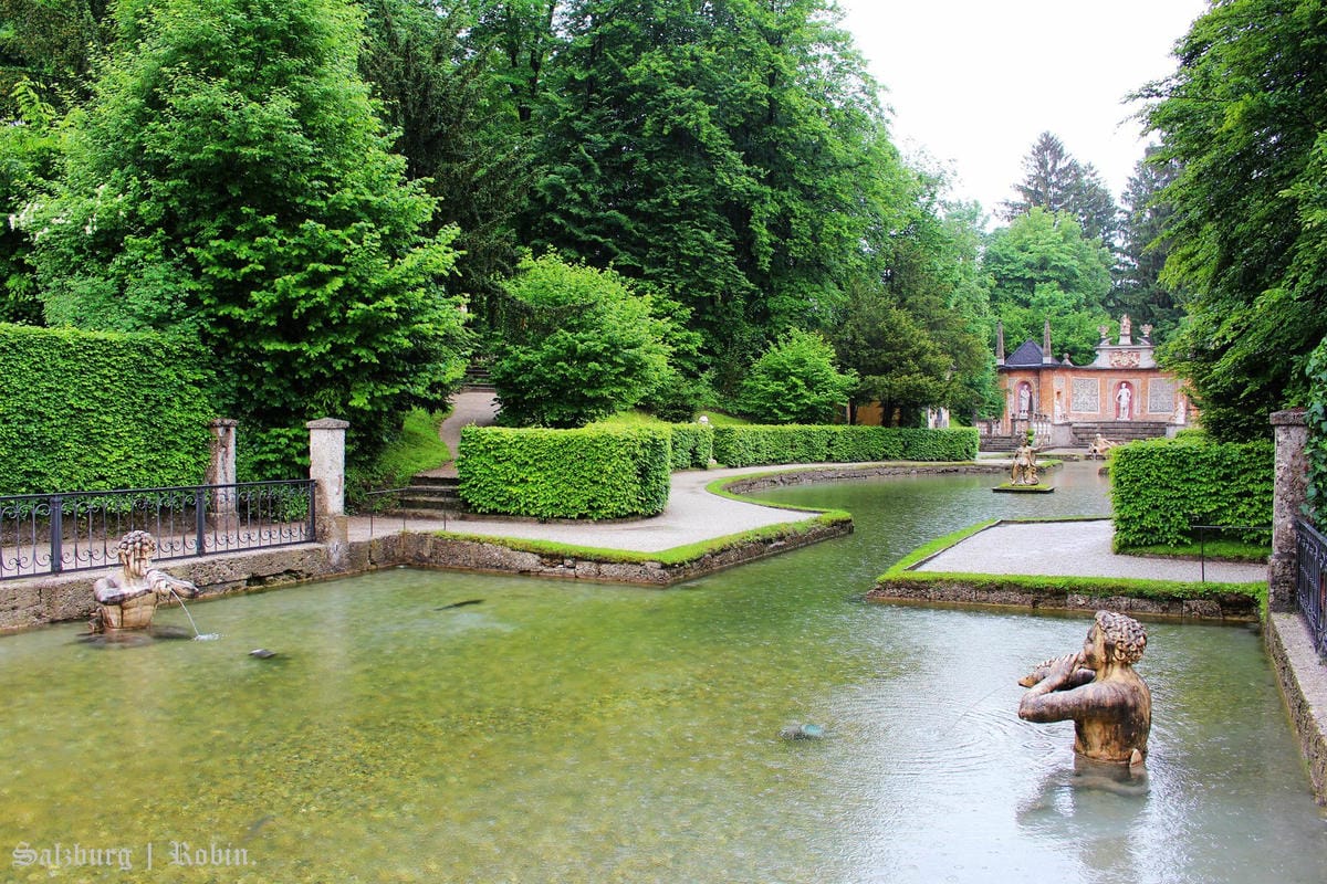 [奧地利] 薩爾斯堡 Salzburg 海布倫宮(超high機關噴泉、真善美場景)+莫札特故居